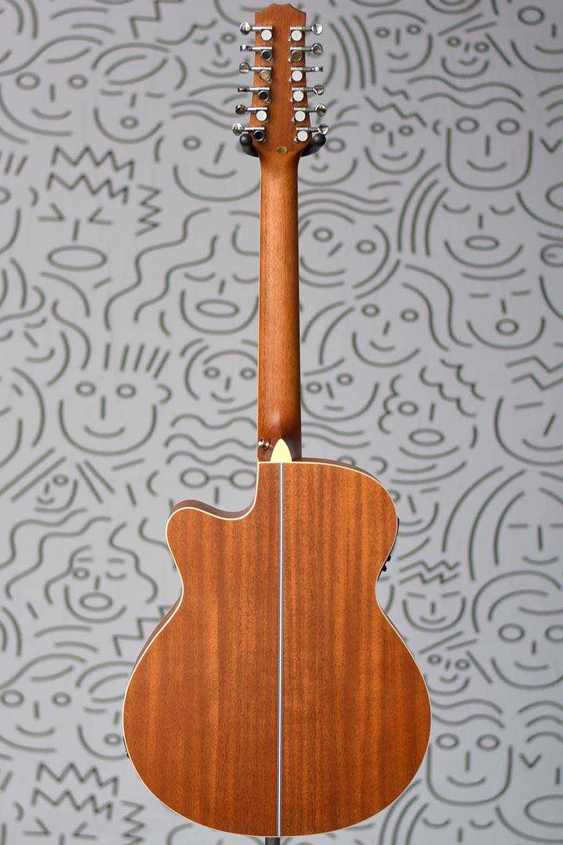 Violão Seizi Kyoto Kaizen 12 Cordas Elétrico Mahogany Satin com