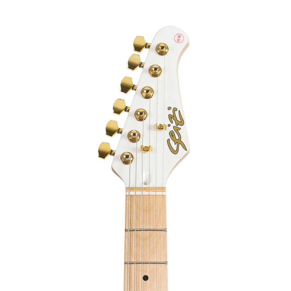 Guitarra Seizi Vintage Ronin Stratocaster White Gold Maple :: Groover