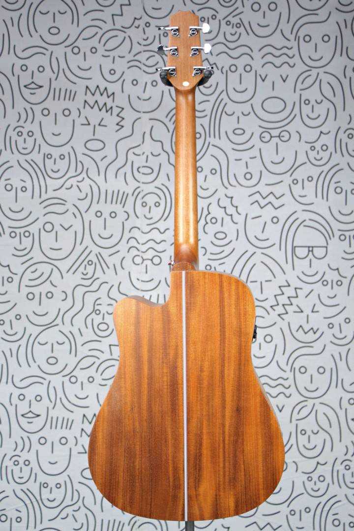 Violão Seizi Neo Tokyo Solid Top Mirai Aço Eletrico Mahogany Satin