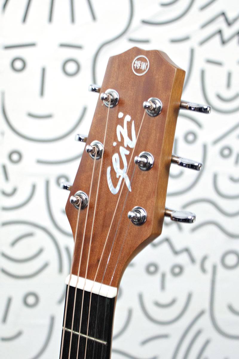 TOCO’☆ ページ Violão Seizi Neo Tokyo Solid Top Mirai Aço Eletrico Mahogany Satin