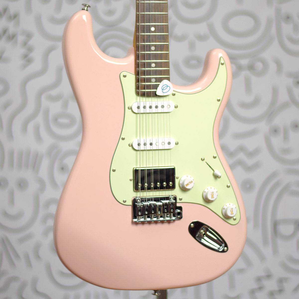 Guitarra Seizi Vintage Budokan Plus HSS Sakura Pink :: Groover