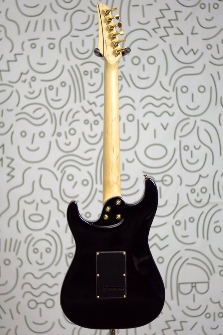 Guitarra Seizi Katana Musashi Black Gold Limited Superstrato HSS