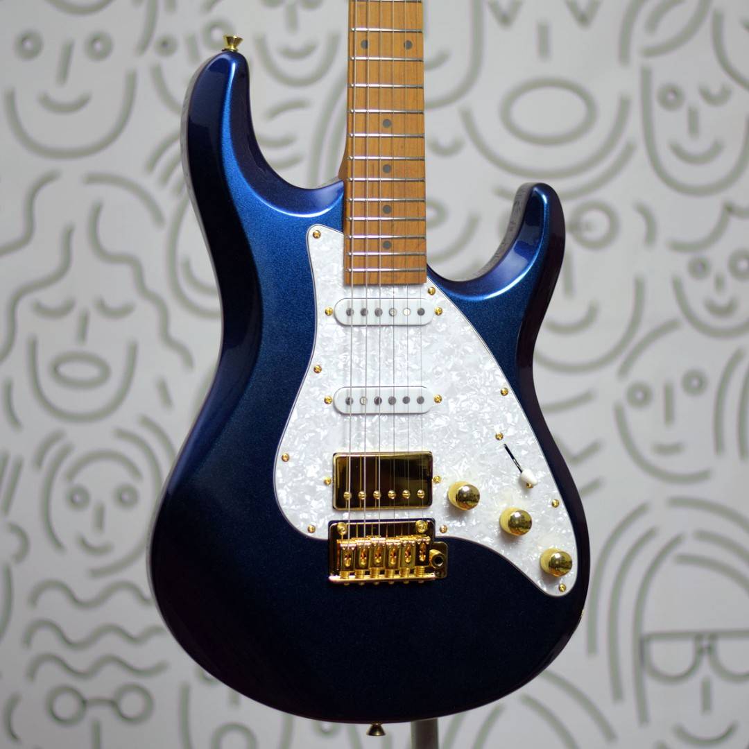 Guitarra Seizi Katana Ghost Chameleon Superstrato Gold