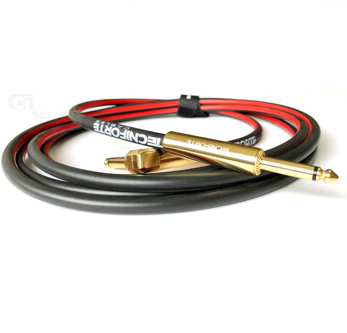 Cabo Tecniforte Animal Plug Reto L para Guitarra