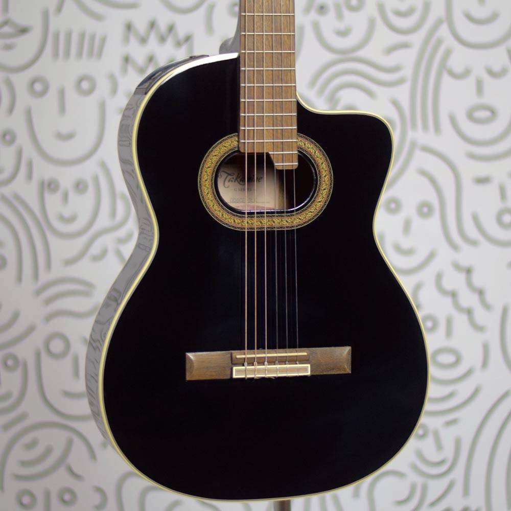 Violão Takamine GC6CE Clássico Elétrico Black