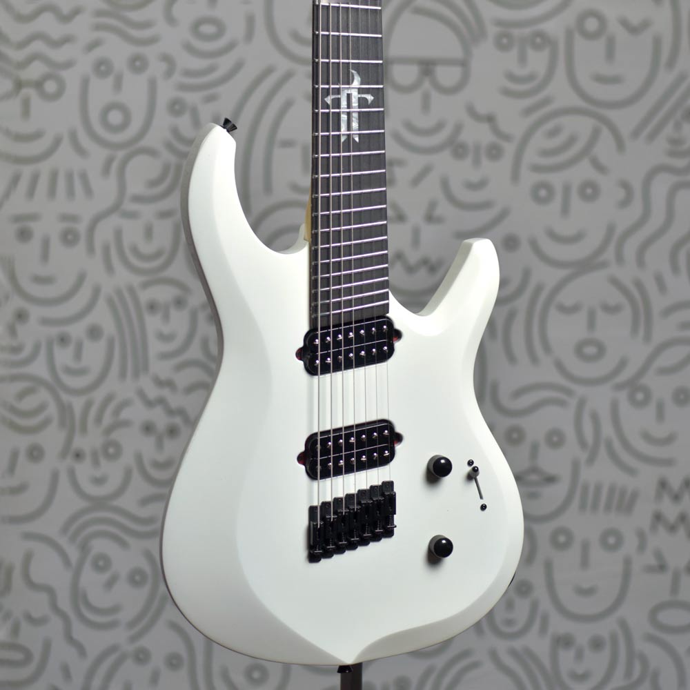 Guitarra Tagima Brazil True Range 7 Cordas Multiscale White
