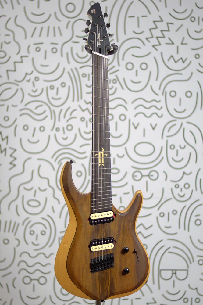 インクスレーベル　サビオ　FXB-TS79UL TRES SABIO Guitarra Tagima Brazil True Range 7 Cordas Multiscale Natural
