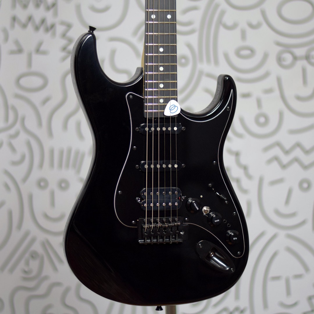 Guitarra Tagima Duo Smart S Strato com Distorção e Delay Black