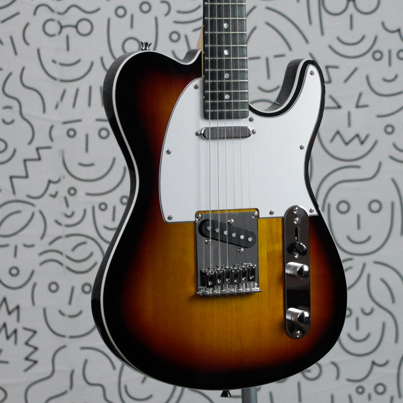 Guitarra Tagima Telecaster T-550 Escala Escura Sunburst