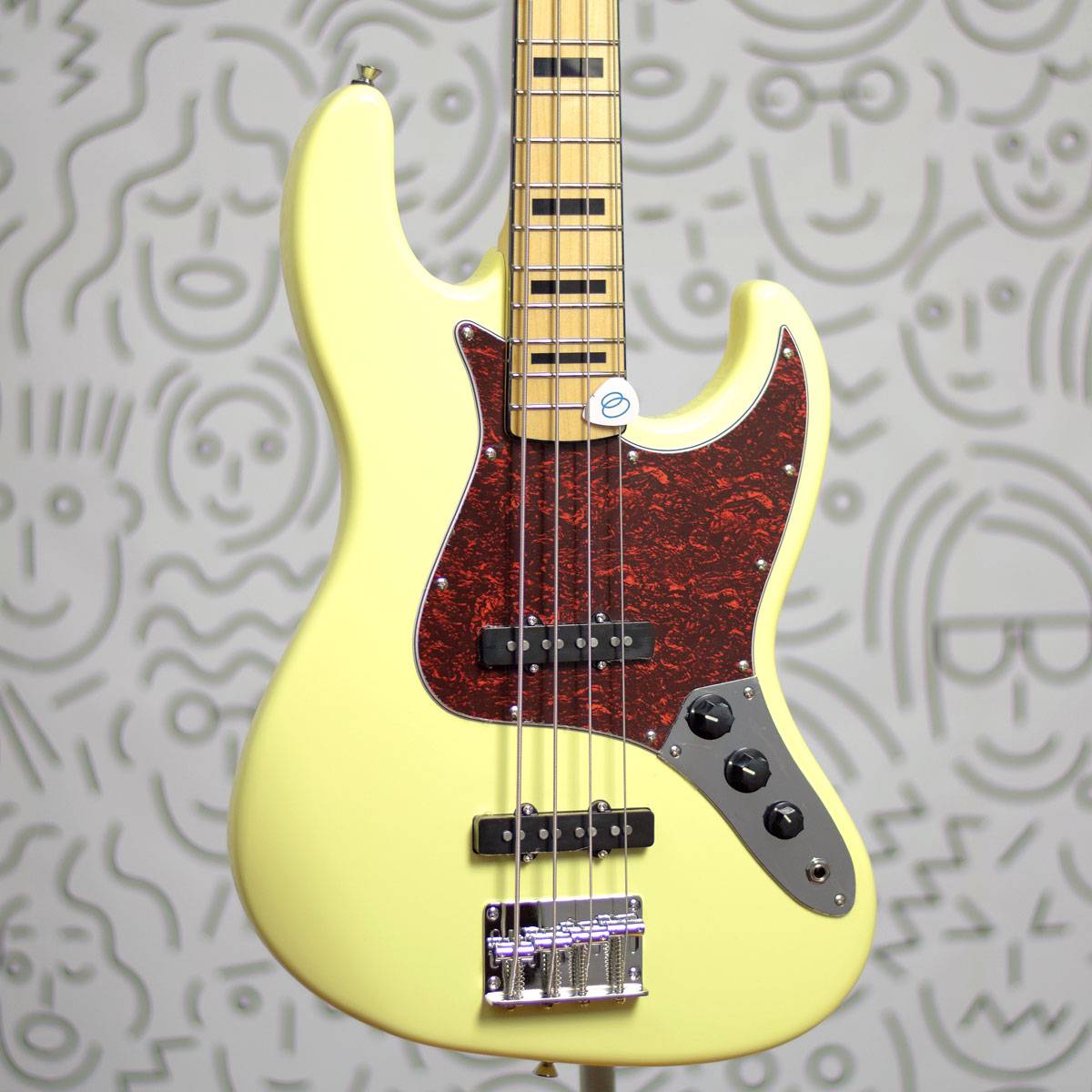 Baixo 4 Cordas Jazz Bass Tagima TJB 4 Olympic White