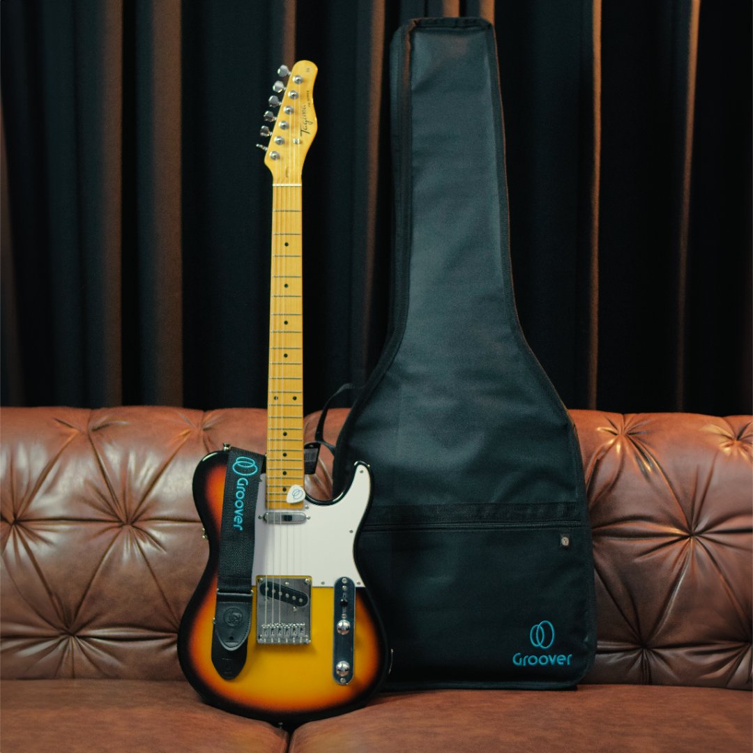 Guitarra Tagima TW-55 Telecaster Sunburst Correia e Bag Groover