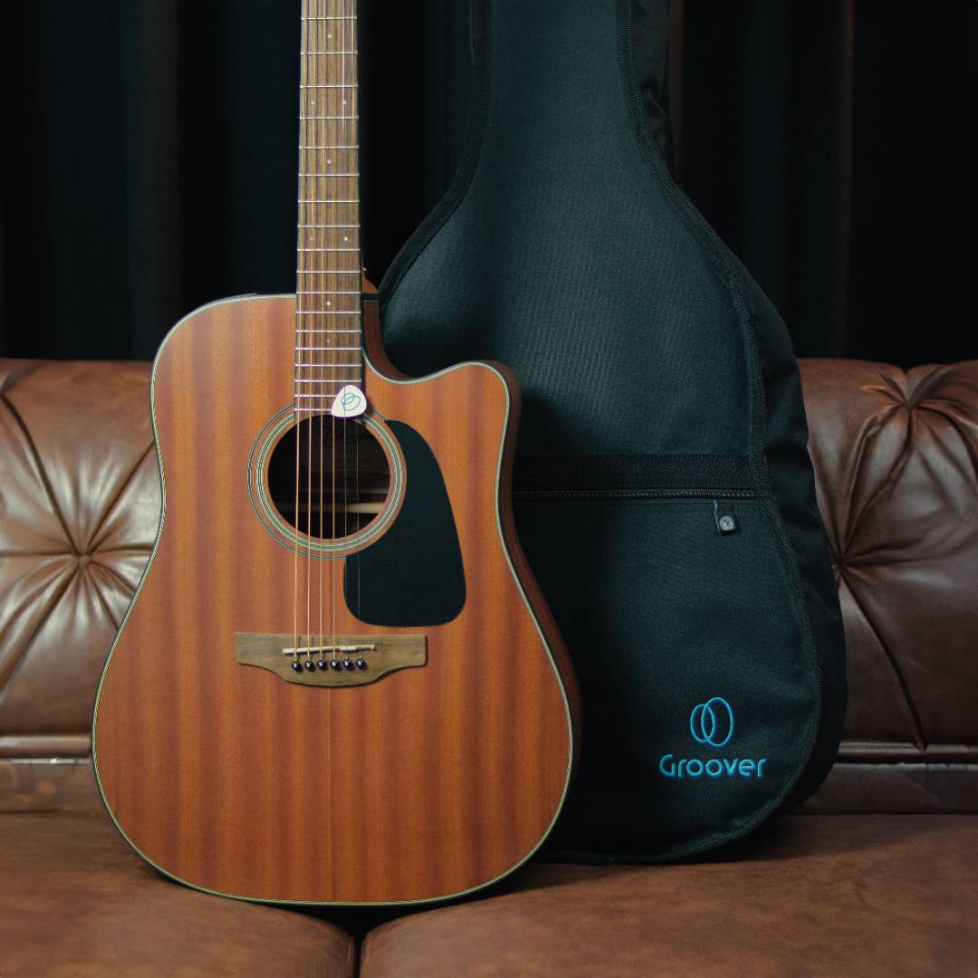 Violão de Aço Takamine GD11MCE Folk Elétrico Mahogany Fosco