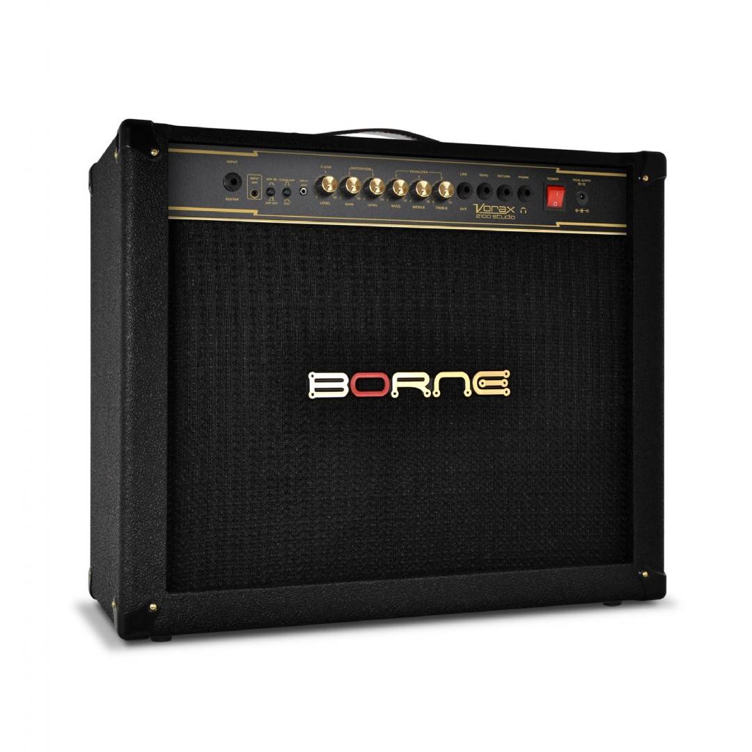 Amplificador Borne Vorax 2100 Studio 100W 2 Falantes Bivolt p/ Guitarra