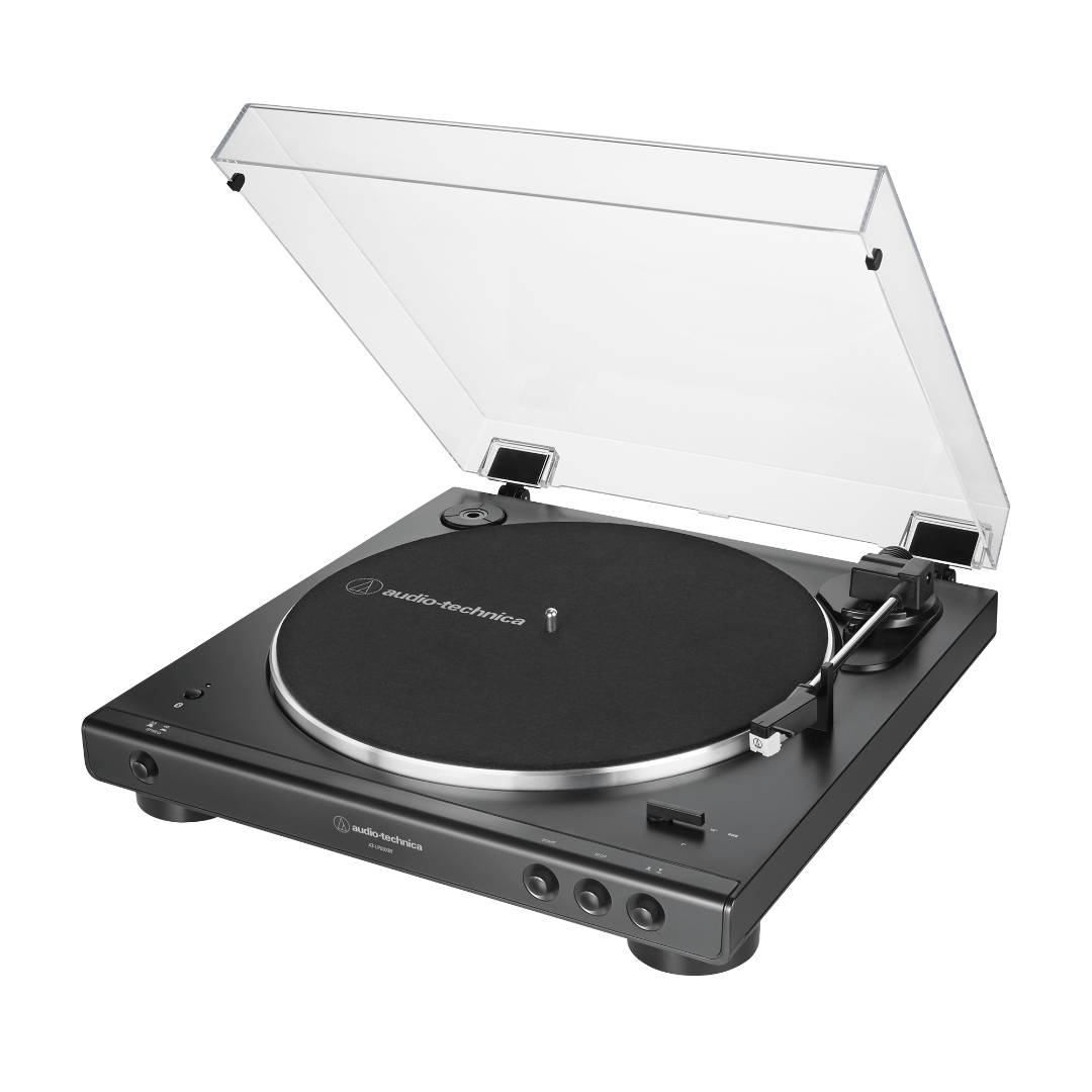 Toca Discos Audio-Technica AT-LP60XBT Bluetooth Estéreo Acionado por Correia Totalmente Automático