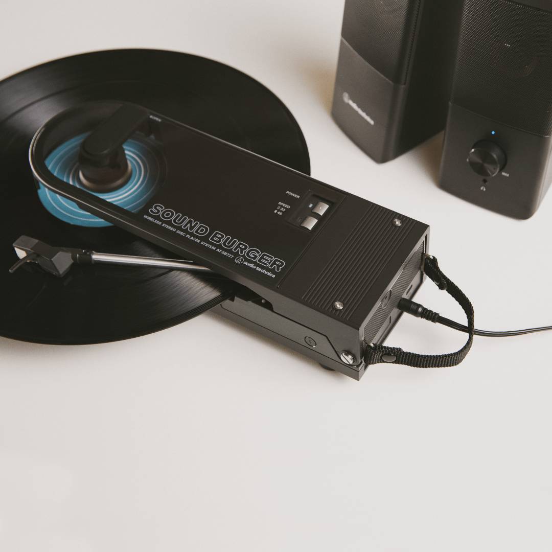 Toca-discos Portátil Audio-Technica AT-SB727 Sound Burguer