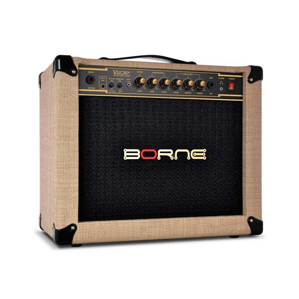 Amplificador Borne Vorax Studio 840 40W Palha para Guitarra