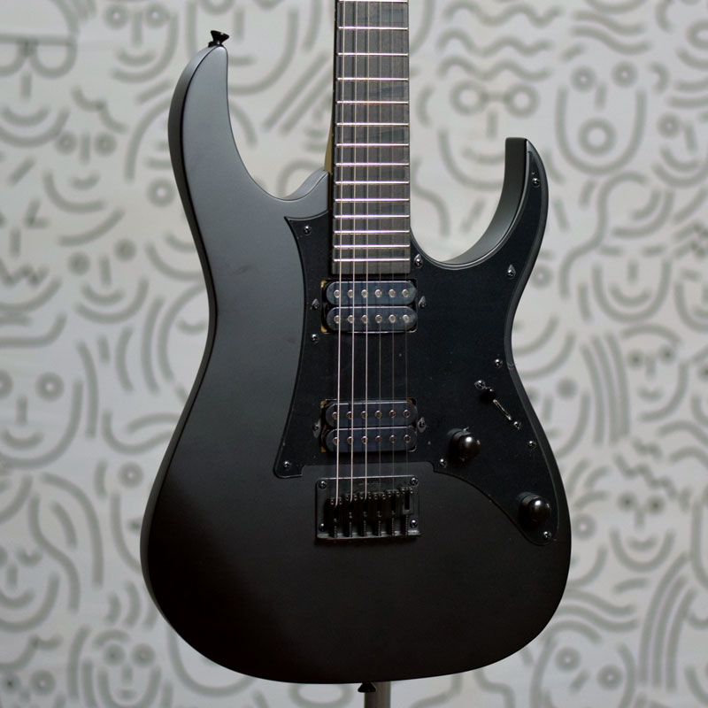 Guitarra Ibanez GRGR131EX Black Flat :: Groover