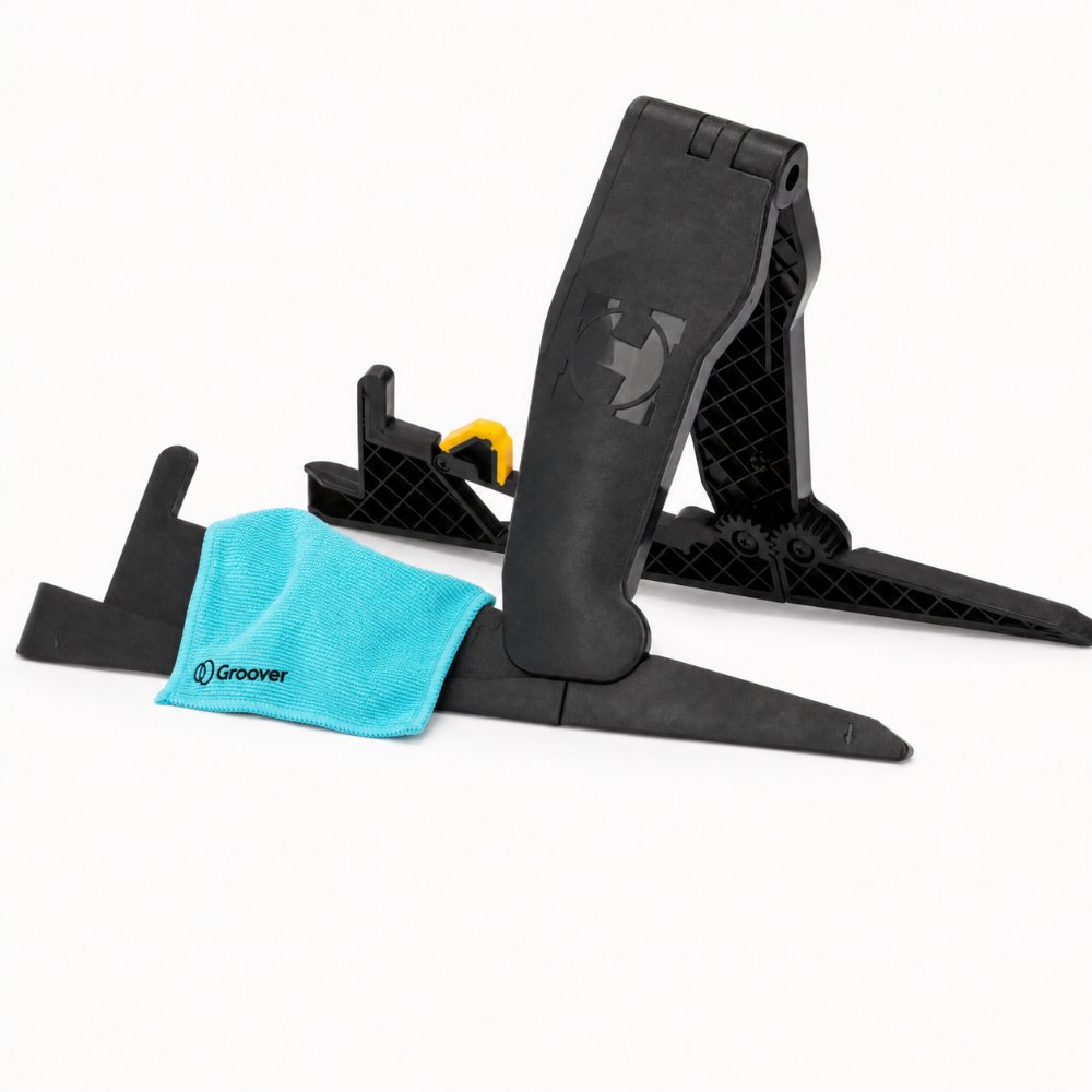 Suporte Hercules EZPack GS200B Compacto Portátil para Guitarra Baixo Violão