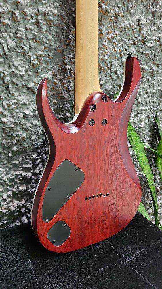 Guitarra Ibanez 7 cordas RGA742FM Transparent Gray Flat :: Groover