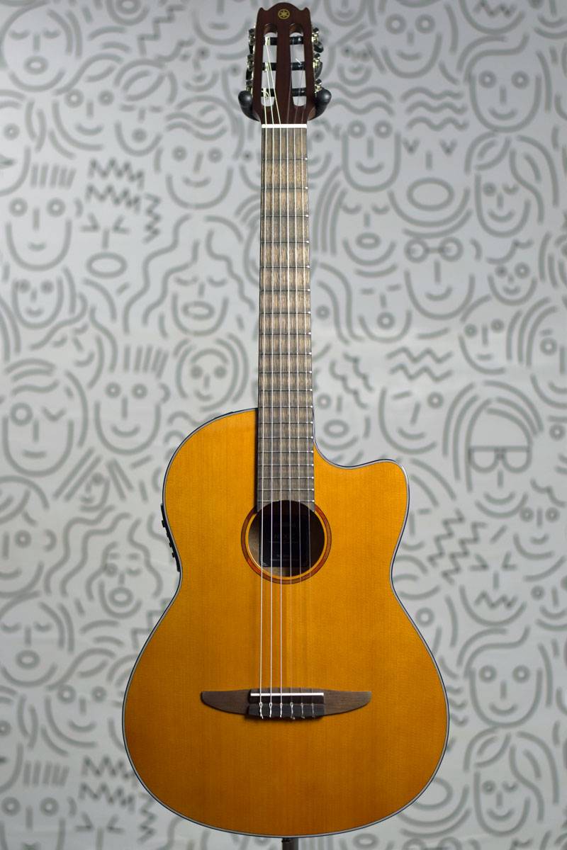 Violão Yamaha NCX1 Elétrico Tampo de Cedar Maciço Natural :: Groover
