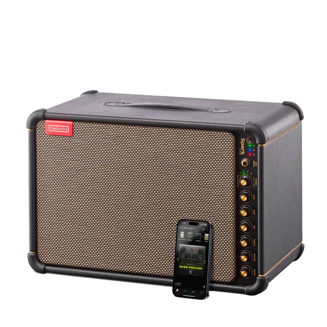 Amplificador Positive Grid Spark Live Bluetooth Black Guitarra