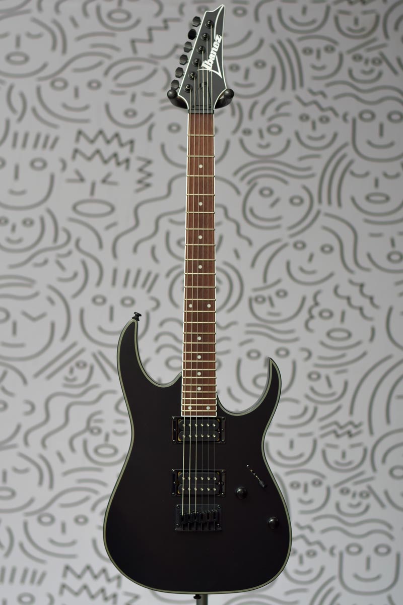 Guitarra Ibanez RG Standard RG421EX Black Flat :: Groover