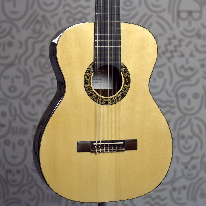 Violão Rozini Premium 7 Cordas RX720 Natural Acústico com Bag