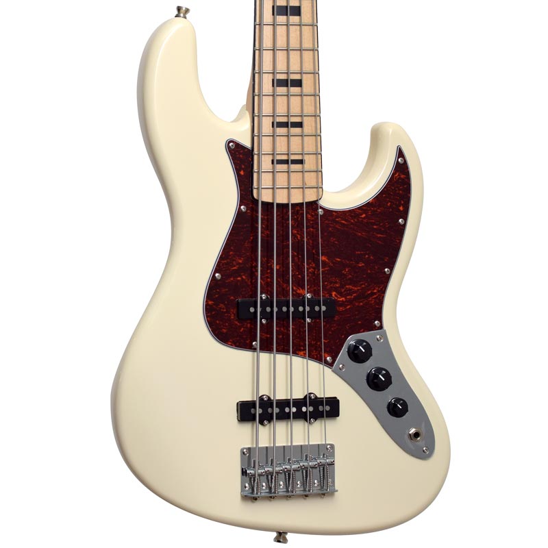 Contra Baixo Tagima 5 Cordas Jazz Bass TJB-5 Olympic White